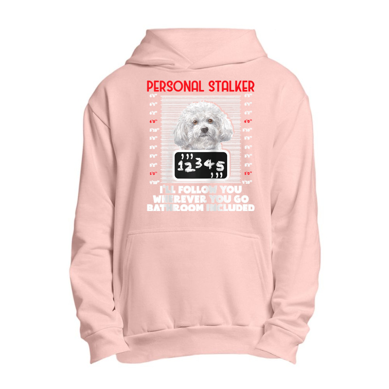 Personal Stalker Funny Bichon Frise Dog Bichon Tenerife Raglan Basebal Urban Pullover Hoodie by cm-arts | Artistshot