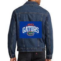 Go Gators Football V Men Denim Jacket | Artistshot