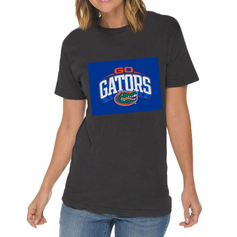 Go Gators Football V Vintage T-shirt | Artistshot