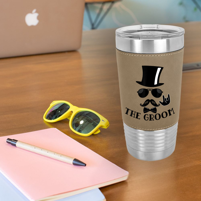 Mens The Groom Bachelor Party Groomsmen Gifts Gift Leatherette Tumbler | Artistshot