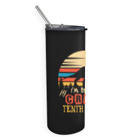 Ready To Crush Tenth Grade Dinosaur Back To School Skinny Tumbler | Artistshot