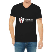 Weston High School V-neck Tee | Artistshot