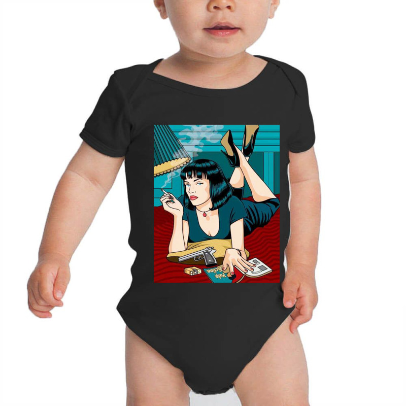 Mia Aesthetic Pulp Baby Bodysuit by andisoraya | Artistshot