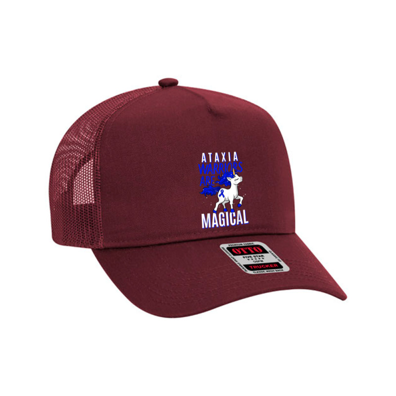 Ataxia Movement Disorder Dystaxia Friedreich's Unicorn Lover T Shirt Mesh Back Trucker Hat by dufordxsbartonto | Artistshot