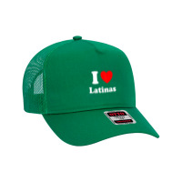 I Heart Latinas I Like Latinas Tank Top Mesh Back Trucker Hat | Artistshot