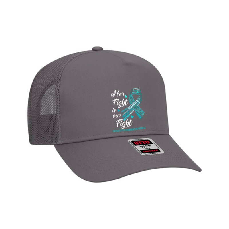 Dissociative Disorders Awareness Her Fight Is Our Fight Mesh Back Trucker Hat | Artistshot