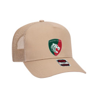 Leicester Tigers Rugby Mesh Back Trucker Hat | Artistshot