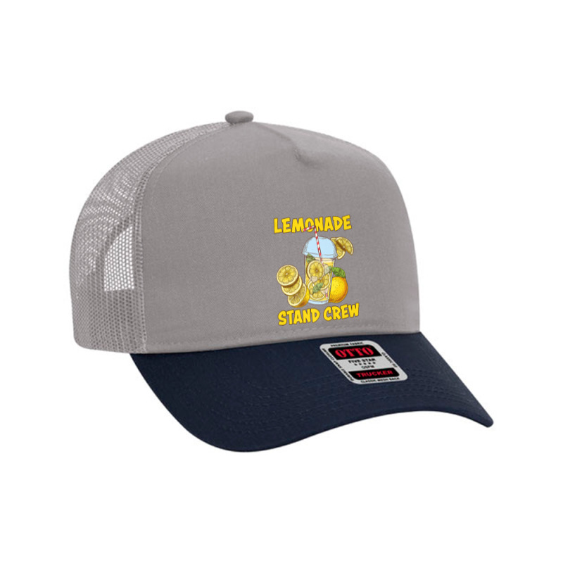 Lemonade Stand Crew Lemon Juice Summer Refreshing Premium T Shirt Mesh Back Trucker Hat by abdurrehmancappucci | Artistshot