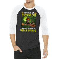 Rottweiler Buckle Up Buttercup You Just Flipped My Witch Switch 3/4 Sleeve Shirt | Artistshot