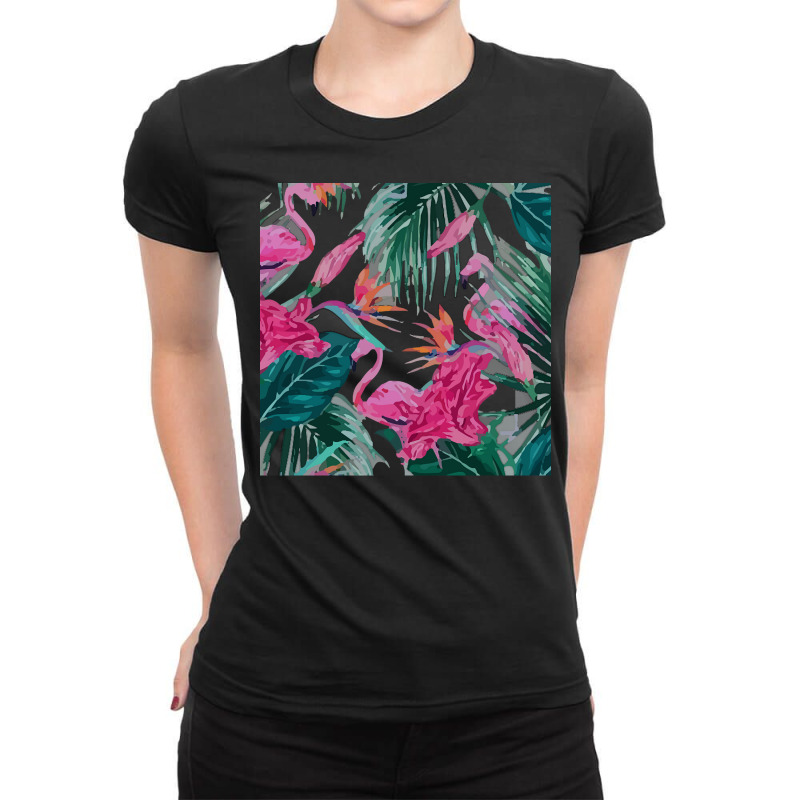 Botanical T  Shirt Botanical Fascinating Floral T  Shirt Ladies Fitted T-Shirt by pullovercostarican | Artistshot