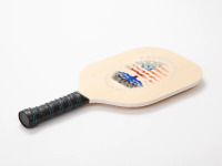 American Grown Estonian Roots Estonia Flag Pickleball Paddle | Artistshot