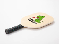 I Can Be Trusted With Sharp Objects Jokes Vintage Retro Pickleball Paddle | Artistshot