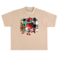 Red Cardinal Bird Winter Christmas Bird Lover Birdwatching Urban Heavy T-shirt | Artistshot