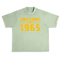 Awesome Since 1965 Birthday Urban Heavy T-shirt | Artistshot