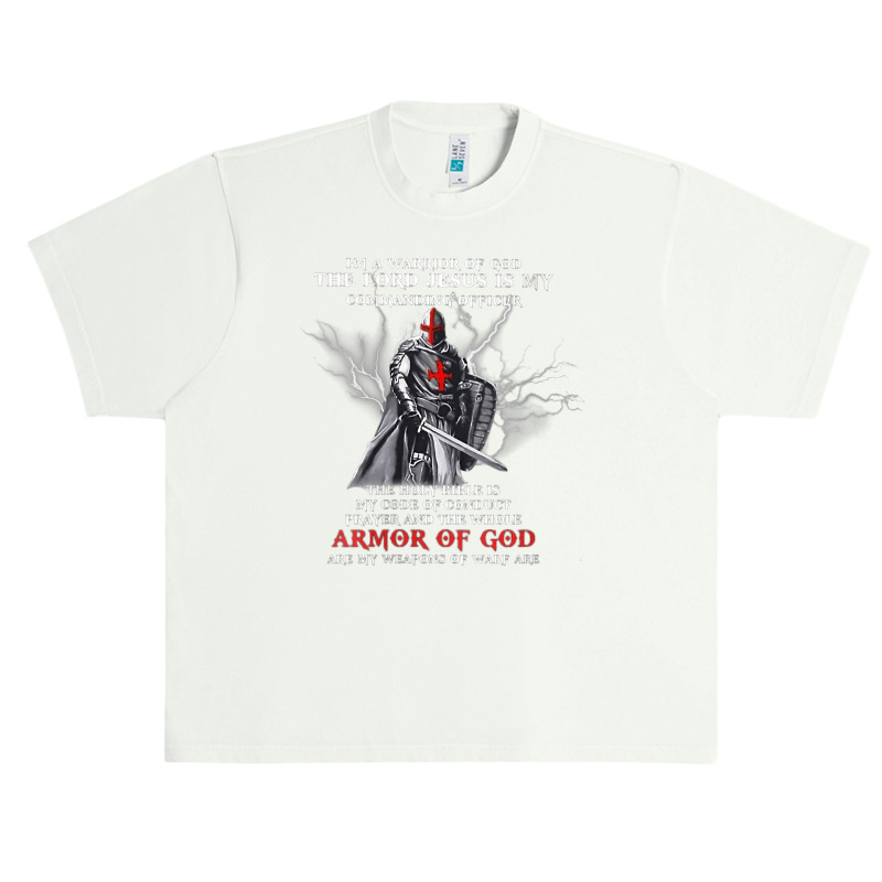 Womens I'm A Warrior Of God The Lord Jesus Is My Commanding Officer V Urban Heavy T-shirt | Artistshot