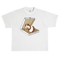 Guinea Pig Eating Pizza Funny Pet Owner Gift Urban Heavy T-shirt | Artistshot