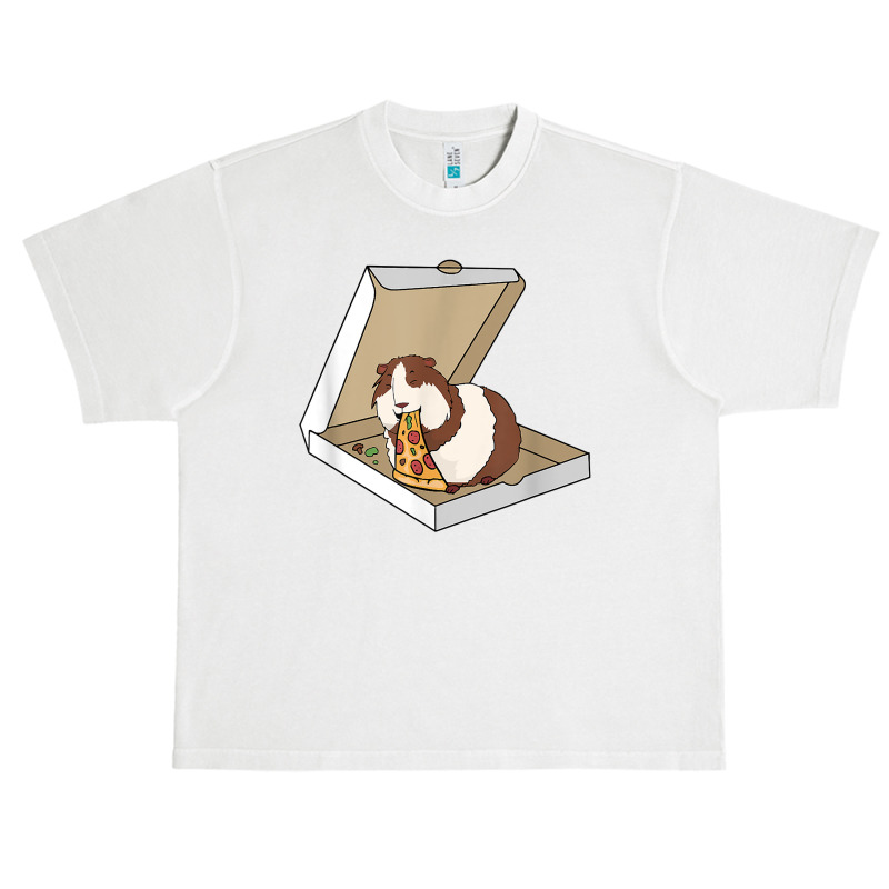 Guinea Pig Eating Pizza Funny Pet Owner Gift Urban Heavy T-shirt | Artistshot