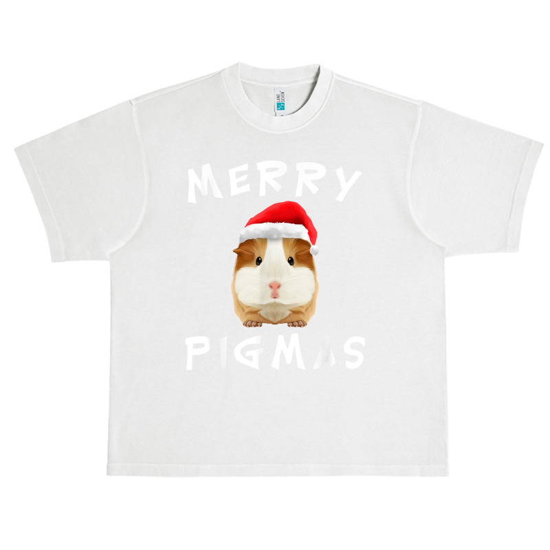 Guinea Pig Merry Pigmas Tshirt Christmas Xmas Clothing Gift Urban Heavy T-shirt | Artistshot