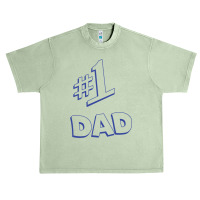 Number 1 Dad Urban Heavy T-shirt | Artistshot