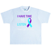 I Have Time To Listen Your Life Is Matters Premium Urban Heavy T-shirt | Artistshot