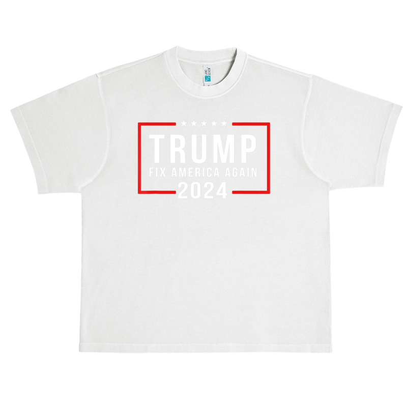 Trump 2024 Fix America Again Donald Trump 2024 Urban Heavy T-shirt | Artistshot