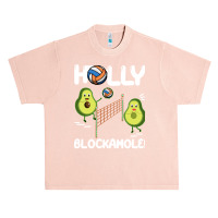 Holy Blockamole T  Shirt Funny Avocado Volleyball Holy Blockamole Guac Urban Heavy T-shirt | Artistshot