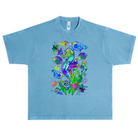 Marine Biologist Ocean Life Drawing Seahorse Urban Heavy T-shirt | Artistshot