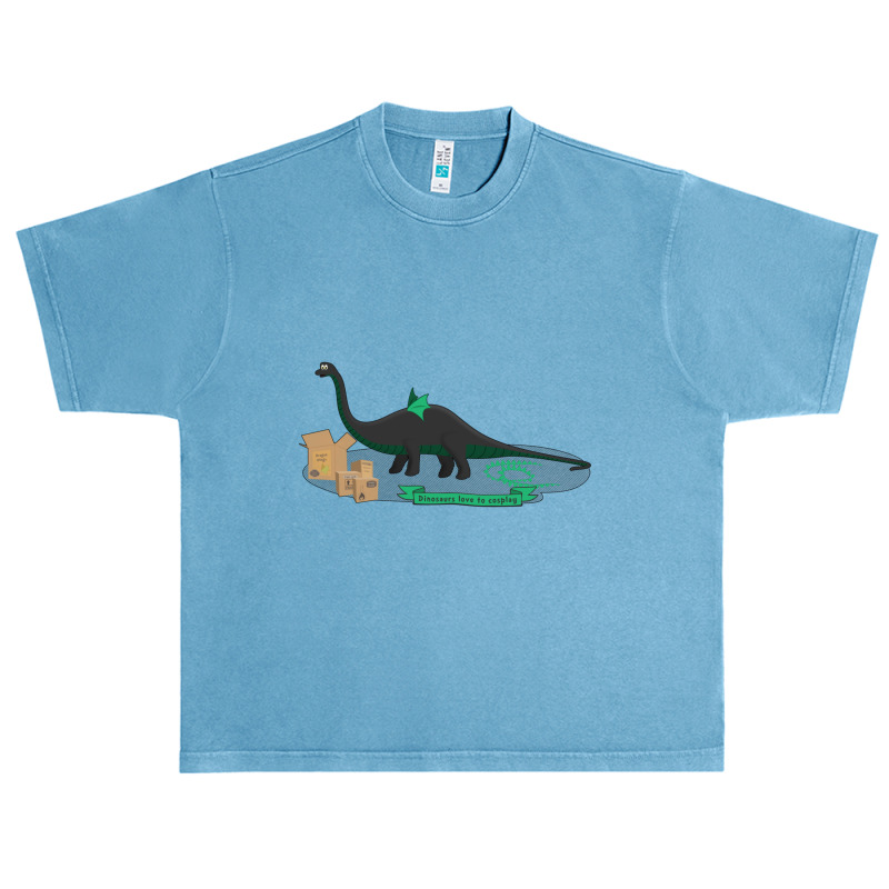 Dinosaurs Love To Cosplay Urban Heavy T-shirt | Artistshot