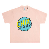 Order Women's Cotton Round Short Sleeve T-shirt Chix Seaside Grille Vi Urban Heavy T-shirt | Artistshot