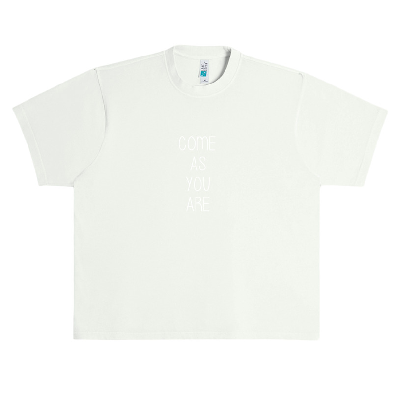 Come As You Are Lyrics Urban Heavy T-shirt | Artistshot