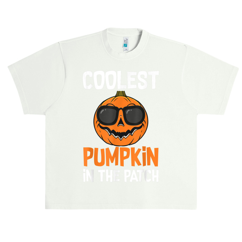 Coolest Pumpkin In The Patch Halloween Boys Girls Men Kids Urban Heavy T-shirt | Artistshot