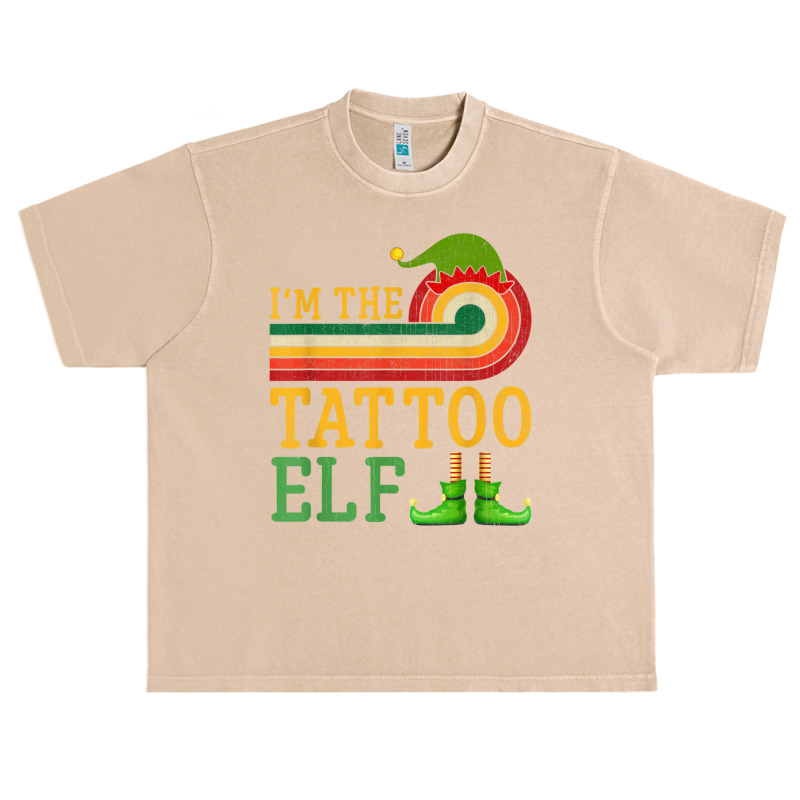 I'm The Tattoo Elf Matching Group Christmas Party Pajama Urban Heavy T-shirt | Artistshot