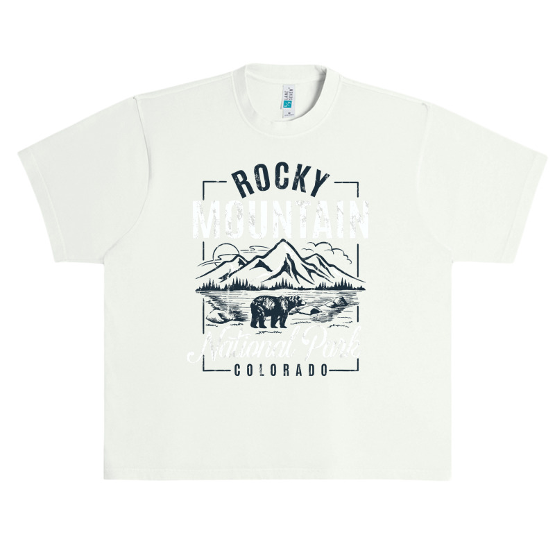 Rocky Mountain National Park  Classic Vintage Souvenir Urban Heavy T-shirt | Artistshot