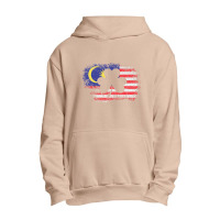 Malaysian Flag Irish Shamrock Clover Malaysia T Shirt Urban Pullover Hoodie | Artistshot