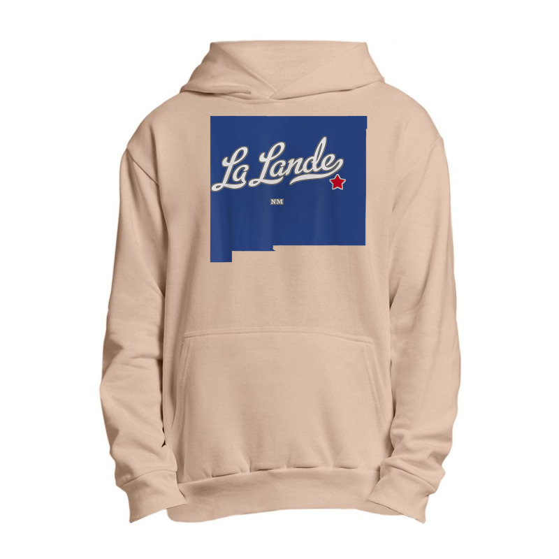 La Lande New Mexico Nm Map T Shirt Urban Pullover Hoodie | Artistshot