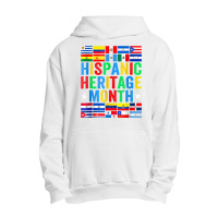 Latin Countries Flag Hispanic Heritage Month Latino Pride Urban Pullover Hoodie | Artistshot