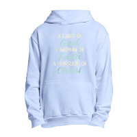 Child God Woman Faith Warrior Christ Jesus Christian Gift Urban Pullover Hoodie | Artistshot