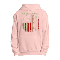 Vintage Ultra Maga We The People Proud Republican Usa Flag Pullover Ho Urban Pullover Hoodie | Artistshot