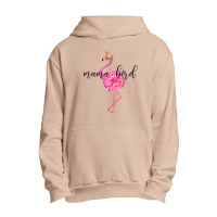 Flower Pink Mama Bird Momma Flamingo Summer Sea 2019 Floral Urban Pullover Hoodie | Artistshot