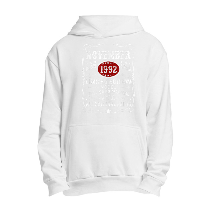 November 1992 Limited Edition Model Well Oiled Machine Urban Pullover Hoodie | Artistshot