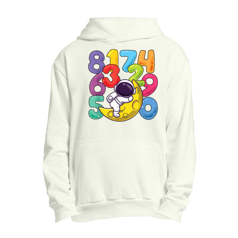 Number Learning Calculator Costume Matc Day Math Outfit Kids Urban Pullover Hoodie by Moose | Artistshot