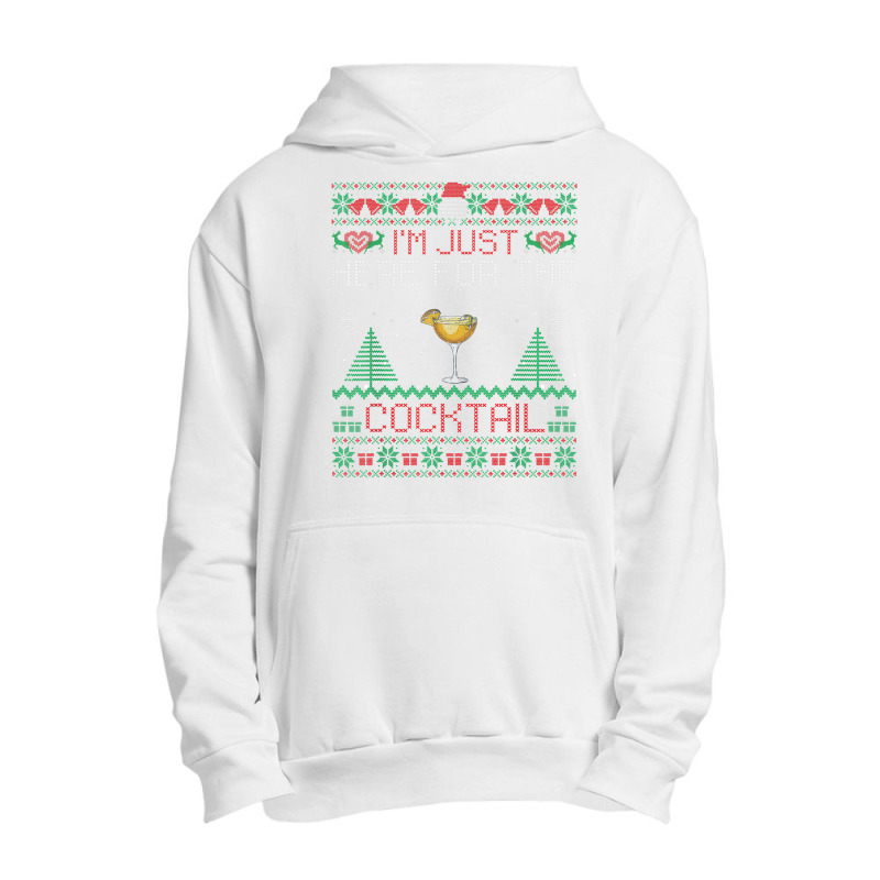 Sidecar Cocktail Christmas Sweater Sidecar Ugly Xmas Urban Pullover Hoodie by Queenie | Artistshot