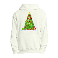 Xmas Decorations Lights Santa Lion Christmas Tree Urban Pullover Hoodie | Artistshot