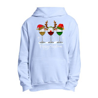 Three Glasses Of Wine Buffalo Plaid Red Leopard Funny Xmas Urban Pullover Hoodie | Artistshot