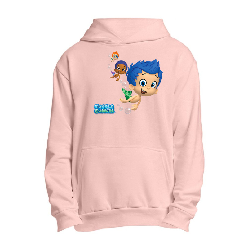 Bubble Guppies Gil, Goby And Nonny Urban Pullover Hoodie | Artistshot