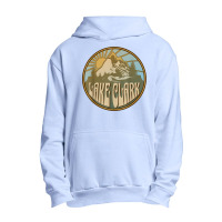 Lake Clark Alaska Nature Mountains Hiking Outdoors Retro Urban Pullover Hoodie | Artistshot