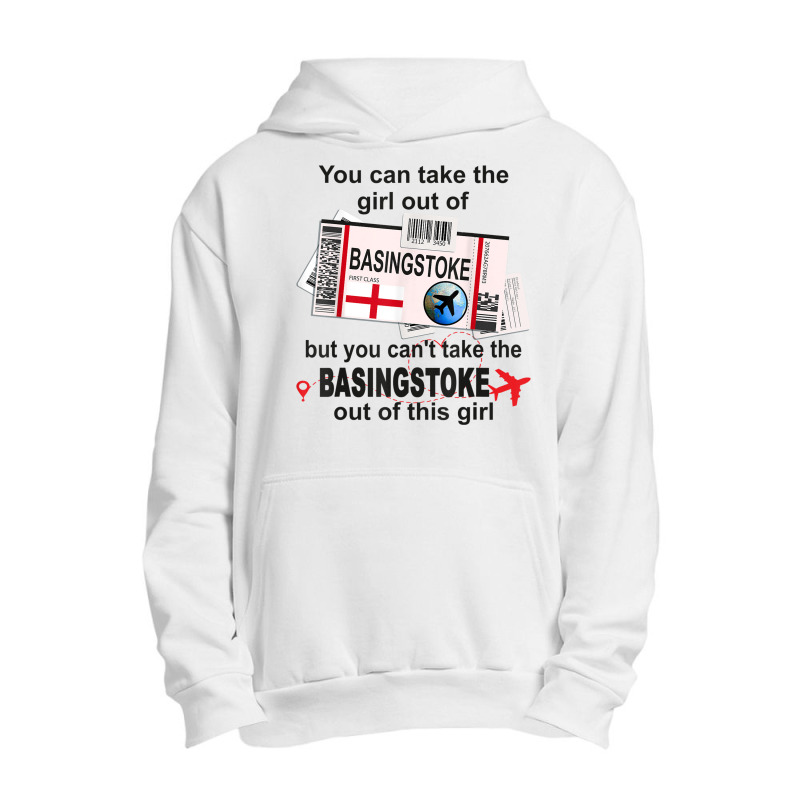 Basingstoke Girl   Basingstoke Boarding Pass   Basingstoke Urban Pullover Hoodie by Blimpie | Artistshot