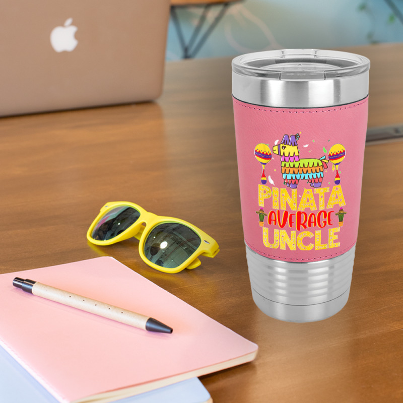 Funny Pinata Average Uncle Cinco De Mayo Fiesta Parents Kids T Shirt Leatherette Tumbler | Artistshot