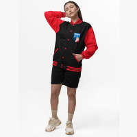 Vintage Style Santorini Travel Bomber Jacket | Artistshot