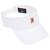 Playing  Dadzilla Father For Mens Womens Visor Hat | Artistshot